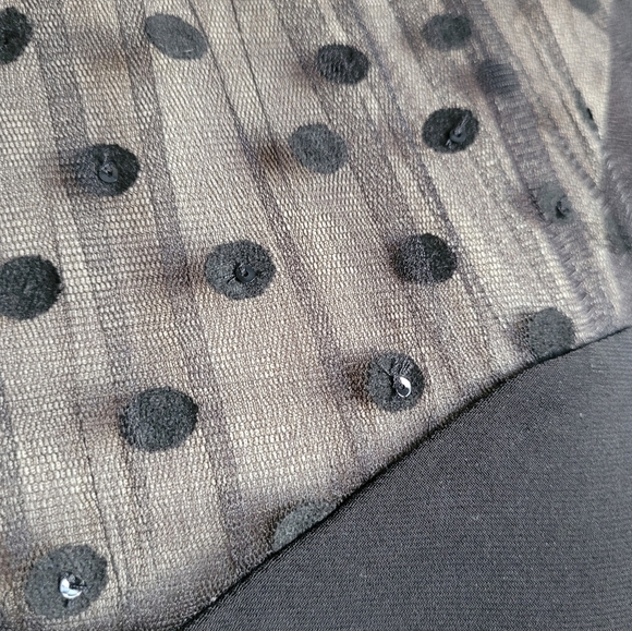 MIGNON black cocktail sheath dress vintage - Picture 5 of 12